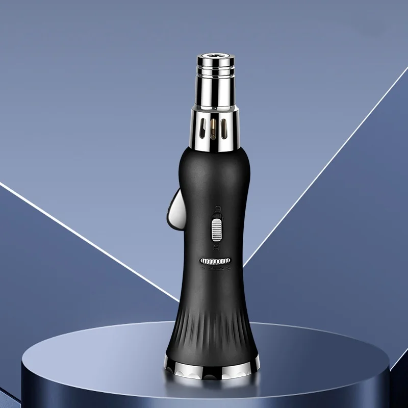 Metal Turbine Torch Flame Outdoor Lighter - Image 6