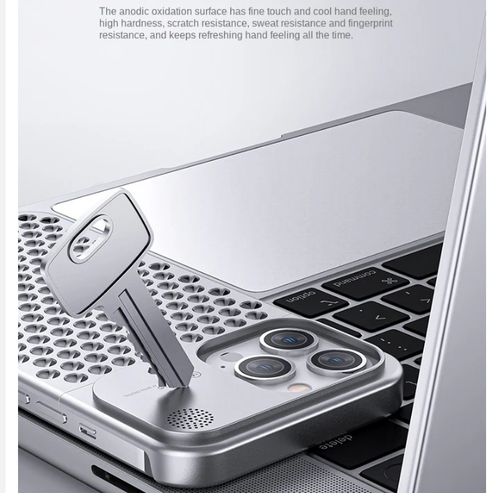 Metal Vent Premium Aluminum Alloy iPhone Case - Image 3