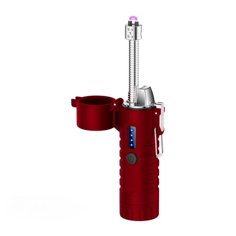 Metal Windproof Heavy Duty Waterproof Flashlight Lighter - Image 9