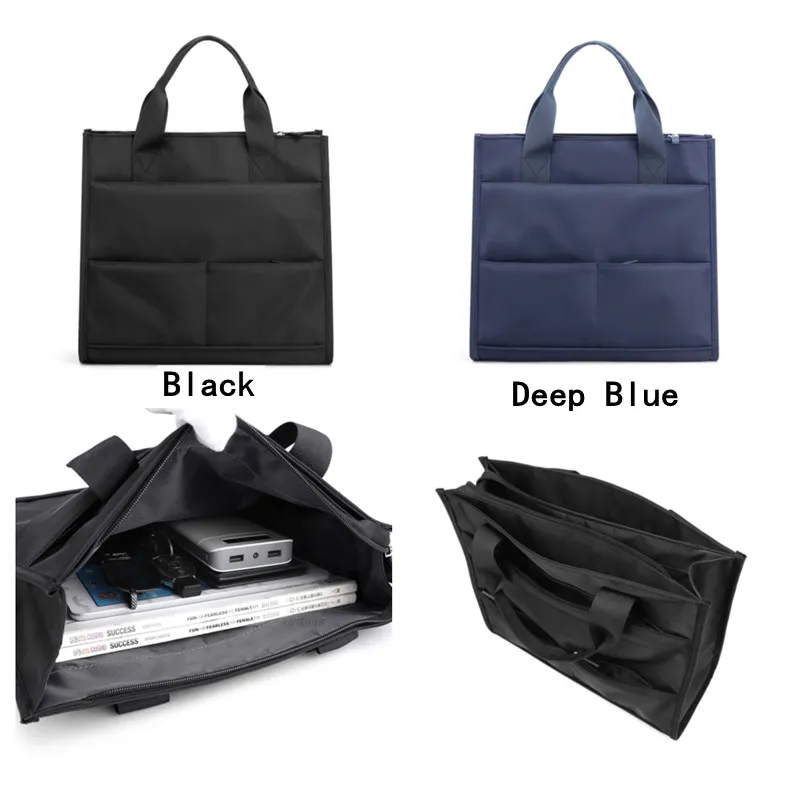Metro Man High-Capacity Waterproof Handbag - Image 7