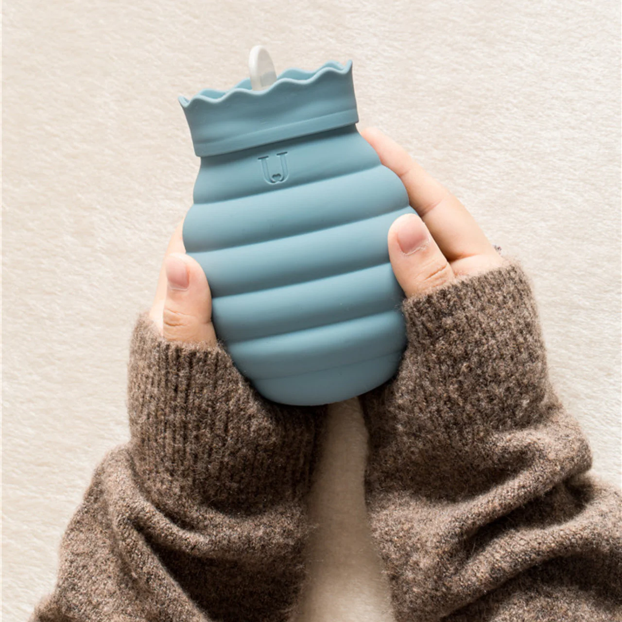 Microwave Heating Silicone Bottle Water Bag - Image 3