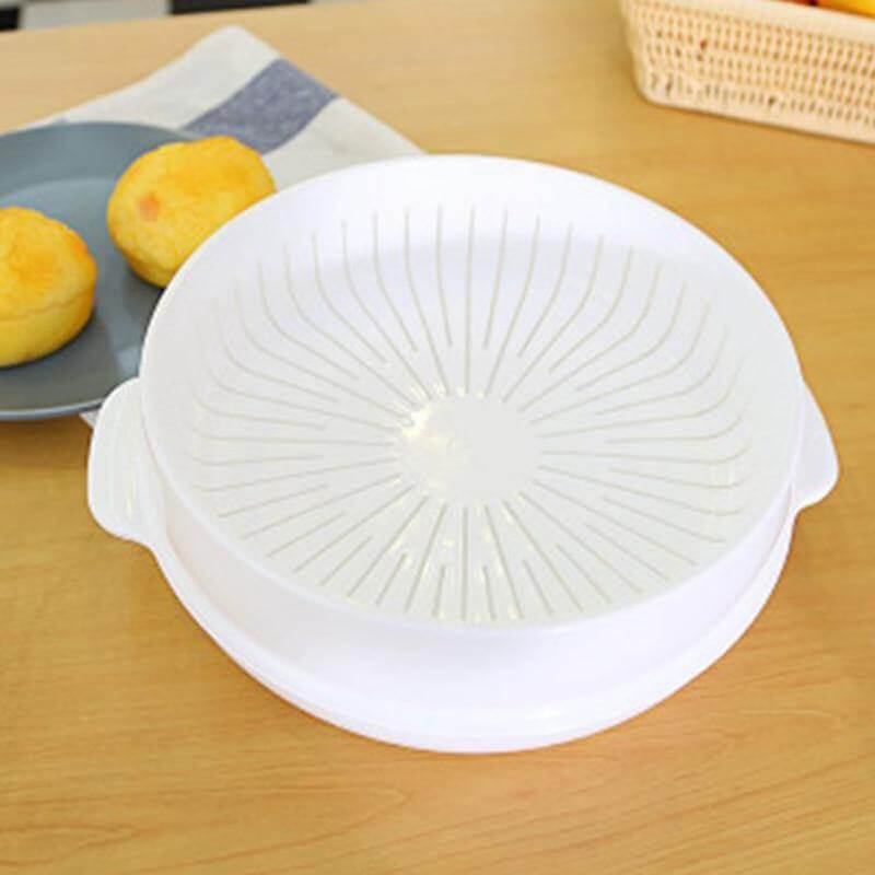 Microwave Round Steamer Heater Bowl with Lid - Image 10