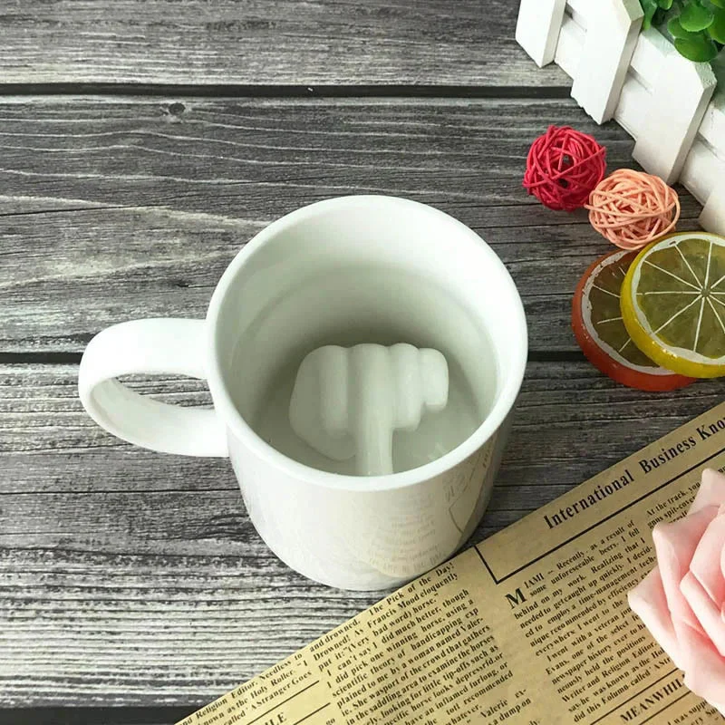 Middle Finger Ceramic Mug - Image 4