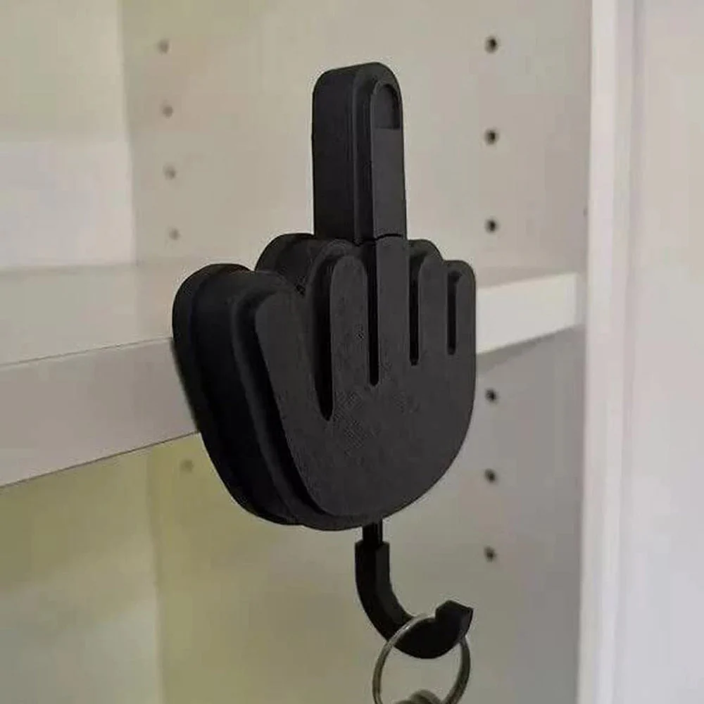 Middle Finger Wall Key Hook - Image 7