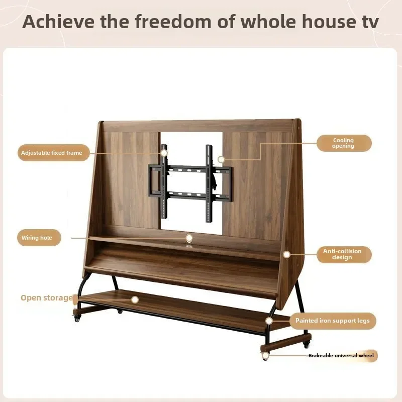 Milano Time Wooden TV Cabinet - Image 4
