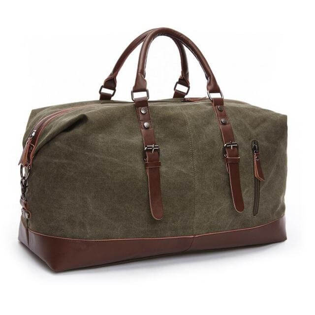 Military Canvas Large Capacity Travel Bag - Image 2