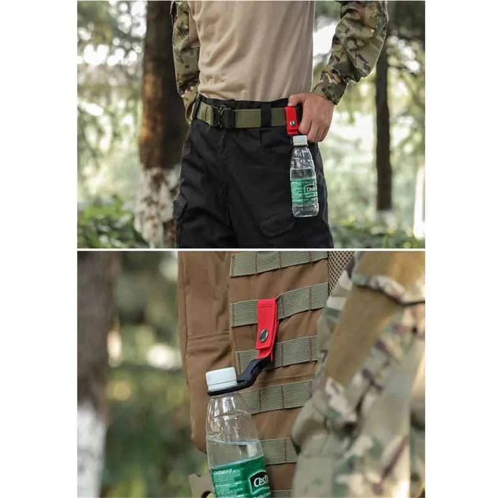 Military Style Belt Keychain Bottle Hook - Image 2