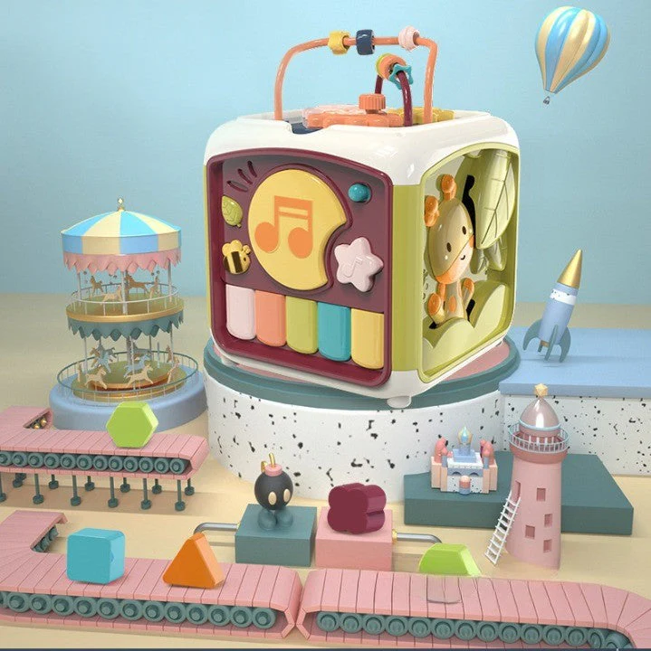 Mind Cube Multifunctional Baby Educational Toys - Image 3