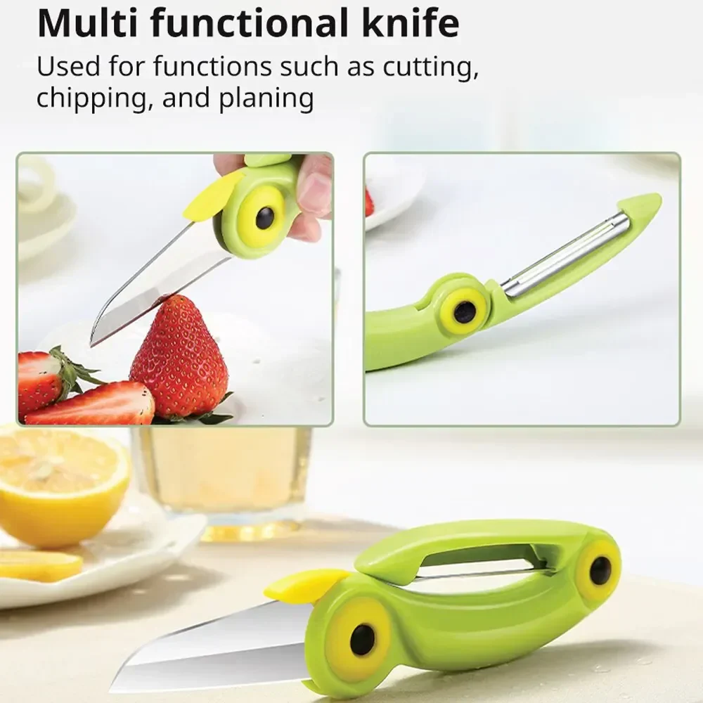 Mini Bird Fruit Foldable Picnic Knife - Image 3