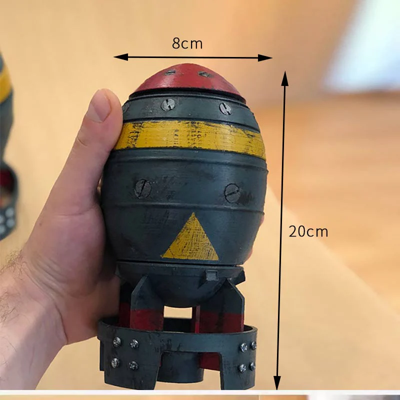 Mini Bomb Home Resin Storage Box - Image 2
