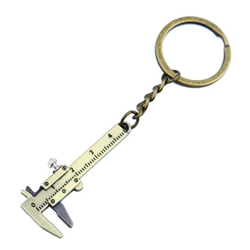 Mini Caliper Ruler Keychain - Image 2
