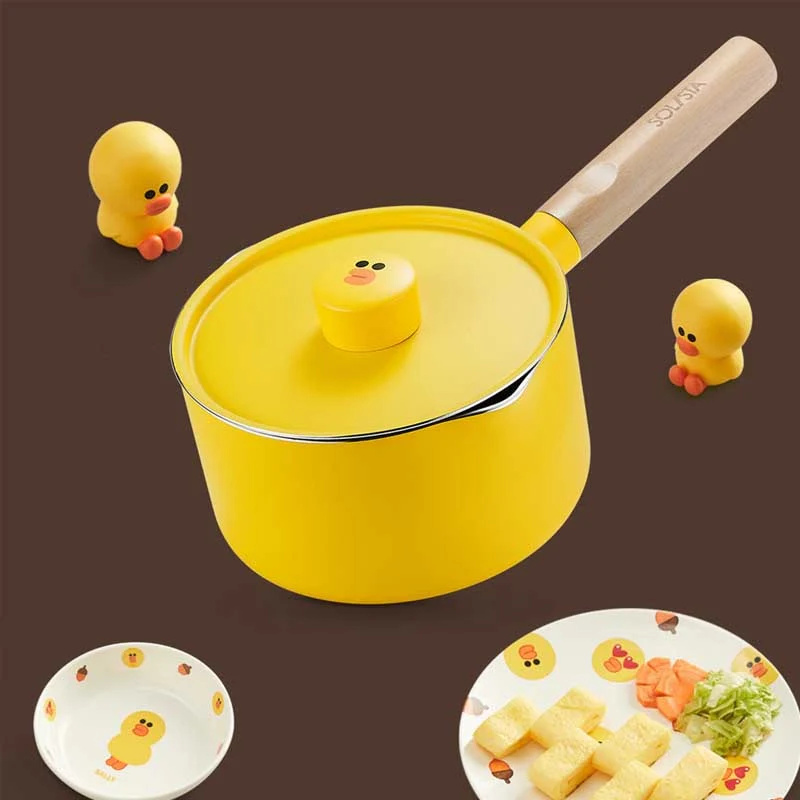 Mini Cartoon Non-Stick Cooking Pots - Image 3