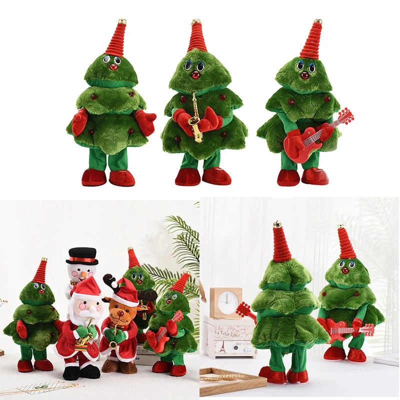 Mini Dancing Christmas Tree Doll Ornaments - Image 8