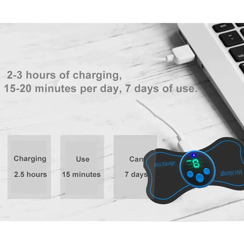 Mini Electric Body Neck Relief Massager - Image 5