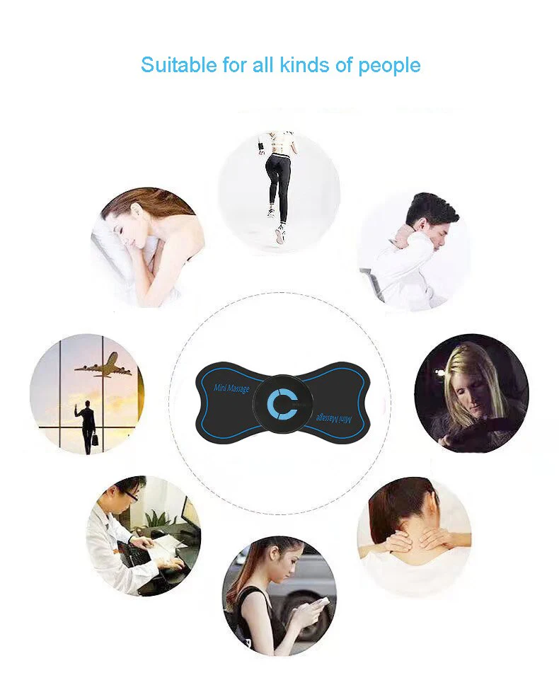 Mini Electric Body Neck Relief Massager - Image 8