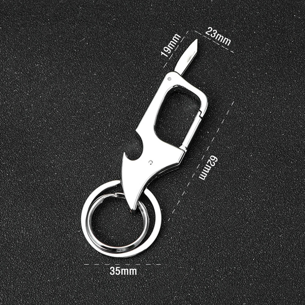 Mini Foldable Bottle Opener Keychain Knife - Image 5