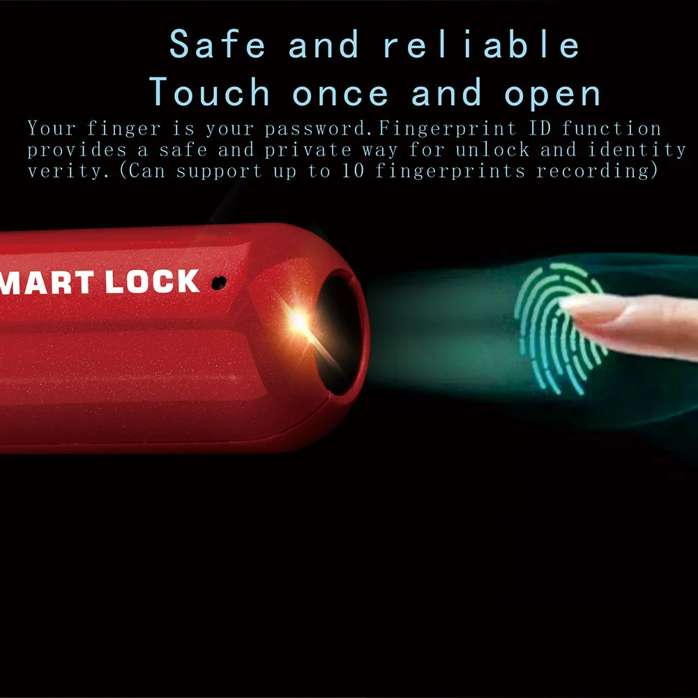 Mini Guard Smart Touch Anti-Theft Lock - Image 2
