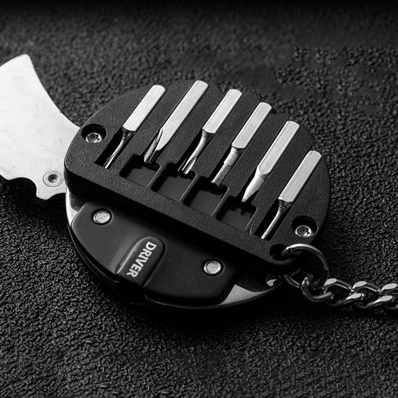 Mini Hiking Survival Keychain Tool - Image 3