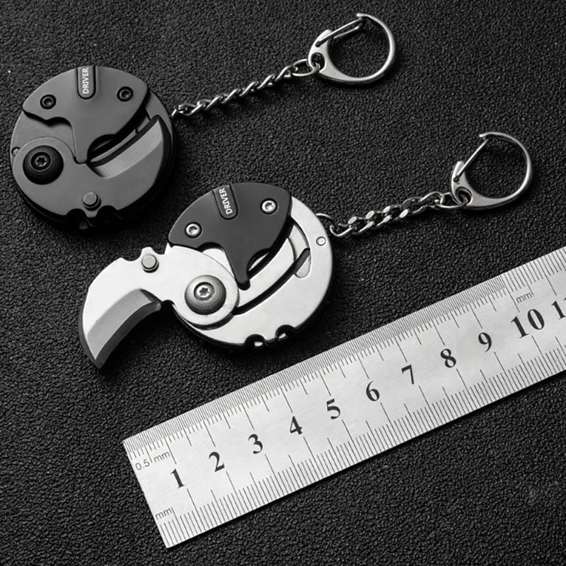 Mini Hiking Survival Keychain Tool - Image 5