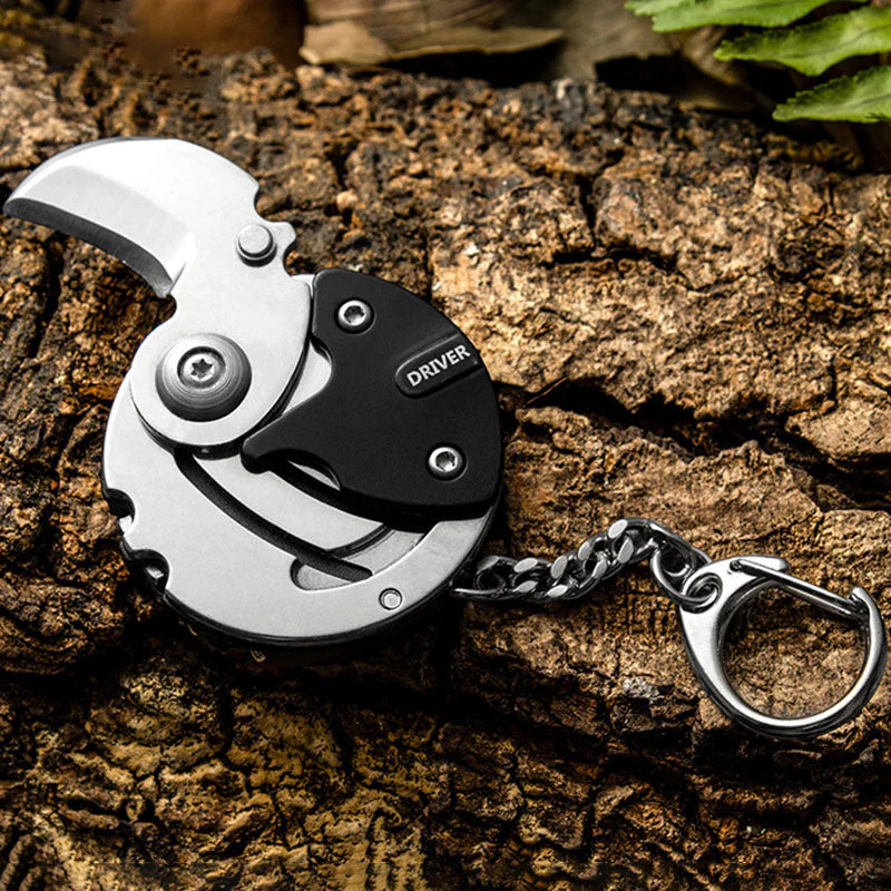 Mini Hiking Survival Keychain Tool - Image 7