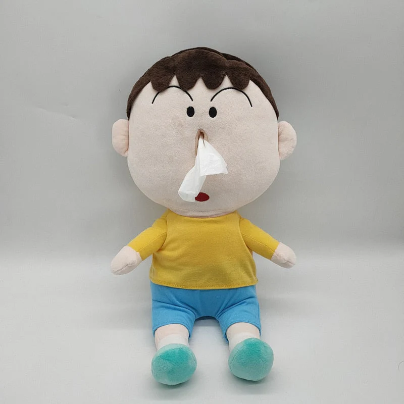 Mini Human Plush Toy Tissue Box - Image 2