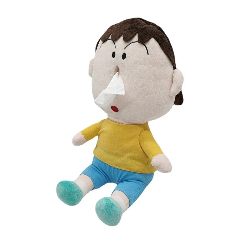 Mini Human Plush Toy Tissue Box - Image 3