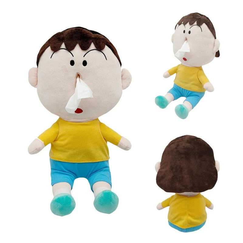 Mini Human Plush Toy Tissue Box - Image 4