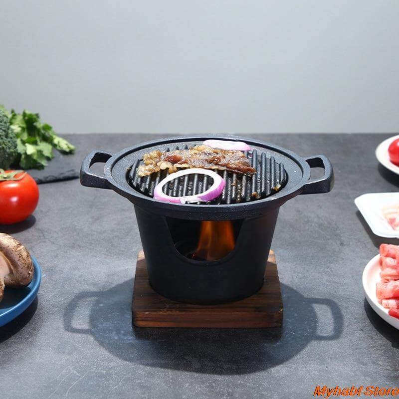Mini Japanese Smokeless Barbecue Desk Grill - Image 10