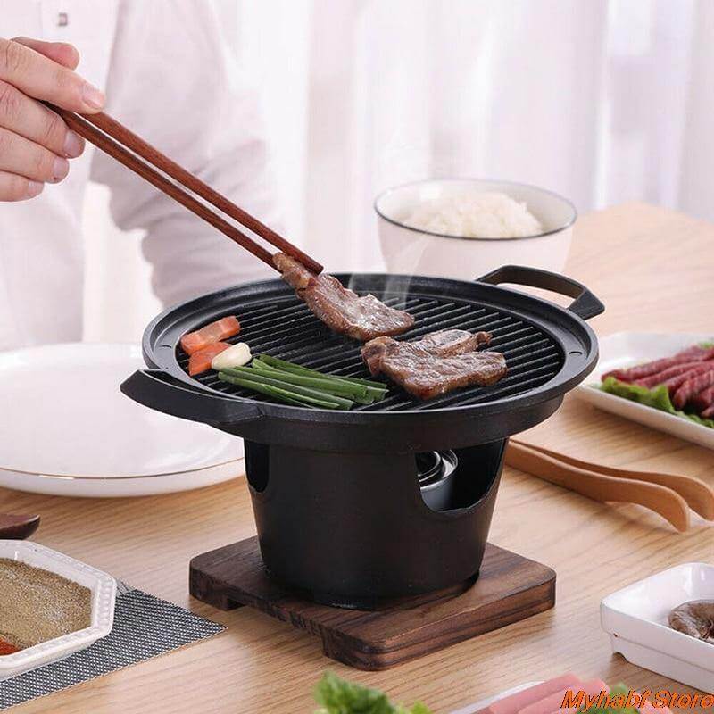 Mini Japanese Smokeless Barbecue Desk Grill - Image 3