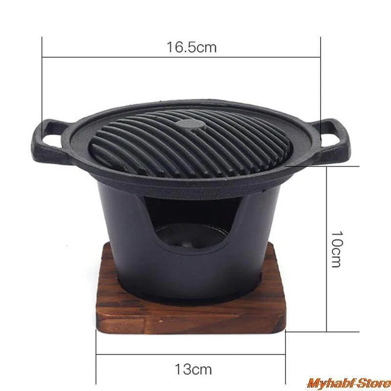 Mini Japanese Smokeless Barbecue Desk Grill - Image 4