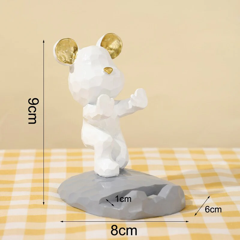 Mini Karate Bear Phone Stand - Image 9