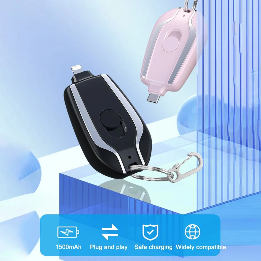 Mini Keychain Emergency Power Bank - Image 6