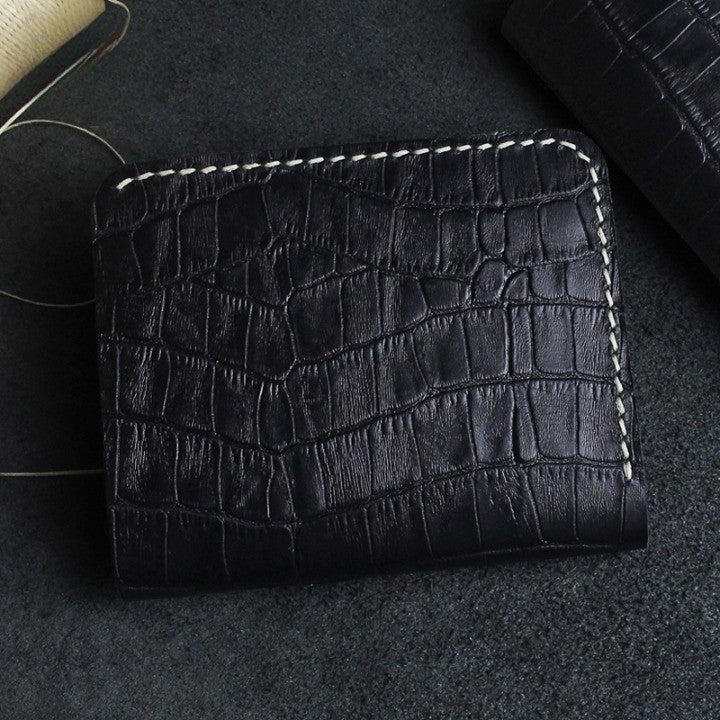 Mini Leather Card Holder for Men - Image 4