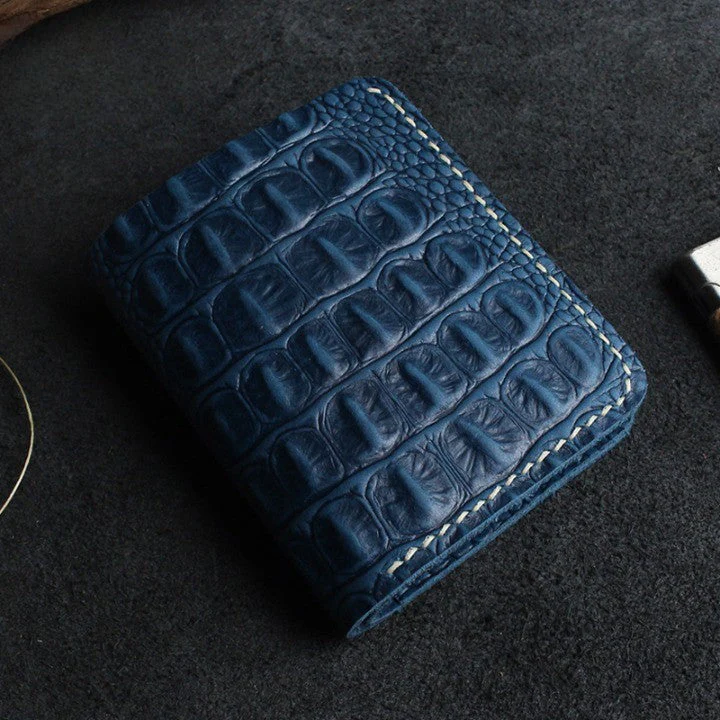 Mini Leather Card Holder for Men - Image 5