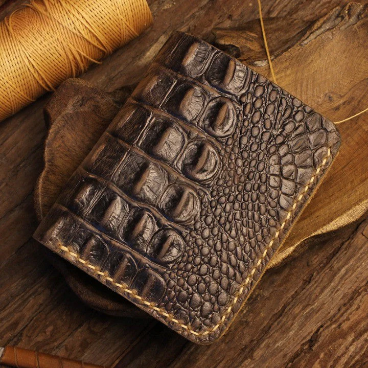 Mini Leather Card Holder for Men - Image 6