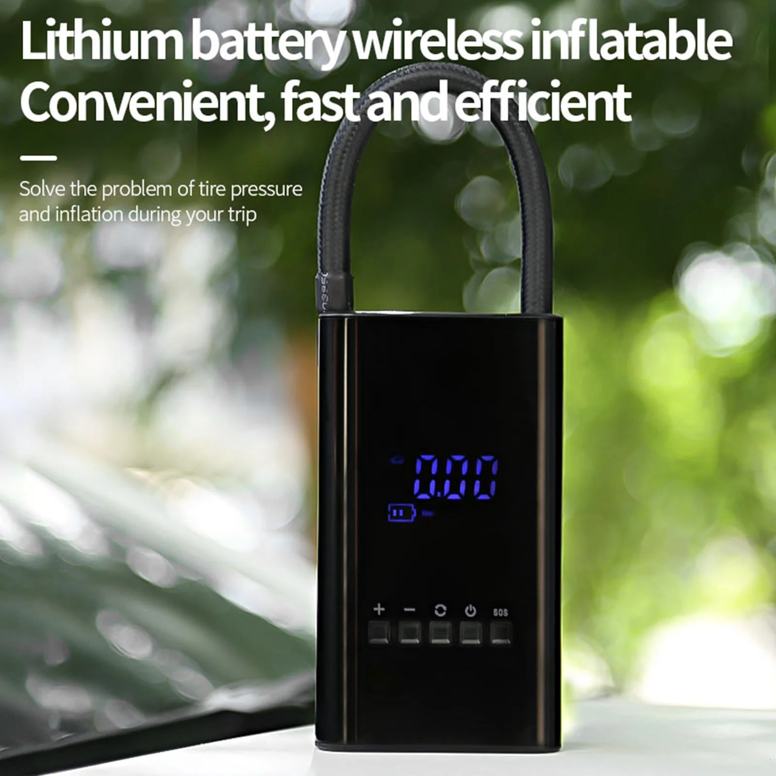 Mini LED Display Road Buddy Air Compressor - Image 4