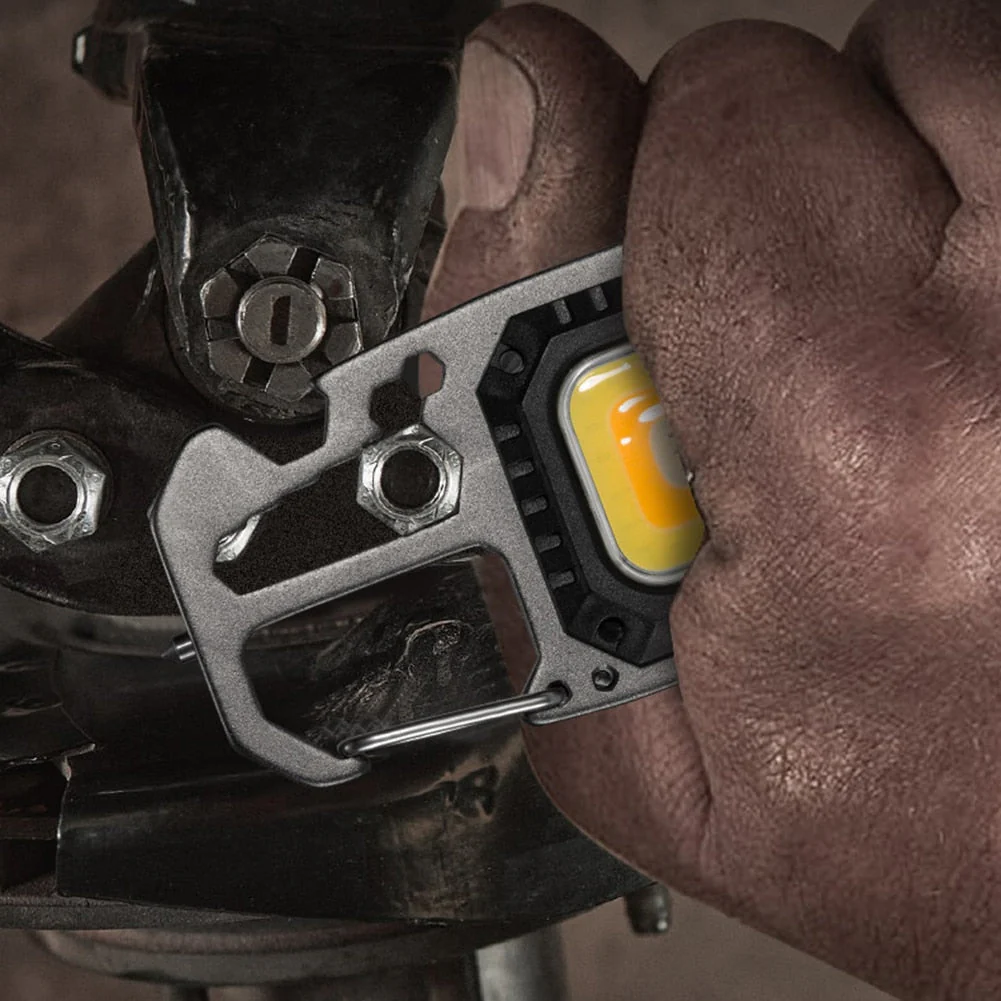 Mini LED Flashlight Screwdriver Keychain Tool - Image 3