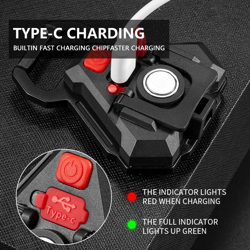 Mini LED Flashlight USB Bottle Opener Keychain - Image 4