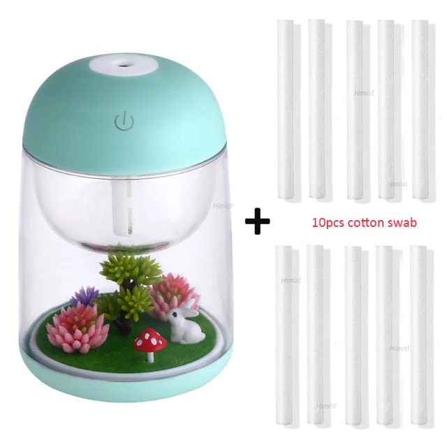 Mini LED Mist Forest Transparent Humidifier - Image 10