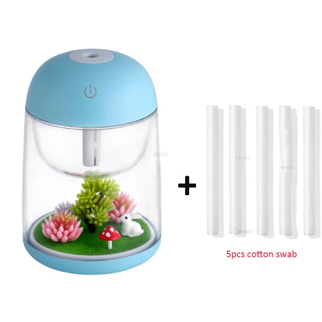 Mini LED Mist Forest Transparent Humidifier - Image 13
