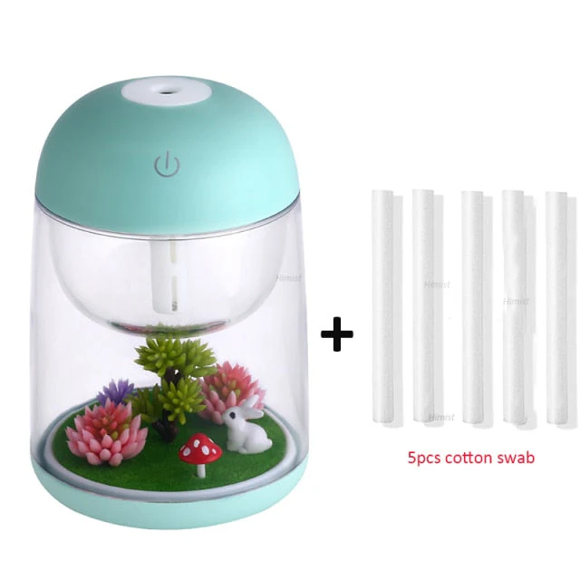 Mini LED Mist Forest Transparent Humidifier - Image 14