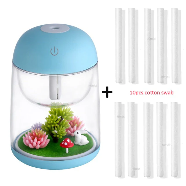 Mini LED Mist Forest Transparent Humidifier - Image 15