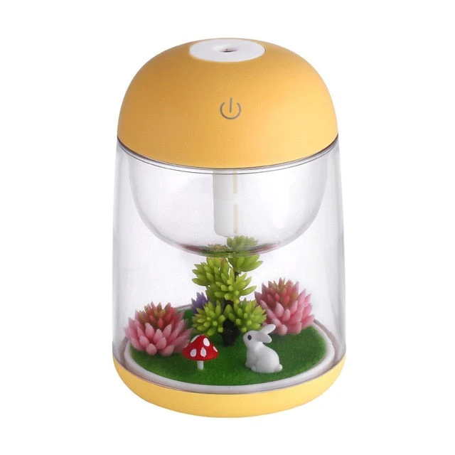 Mini LED Mist Forest Transparent Humidifier - Image 5