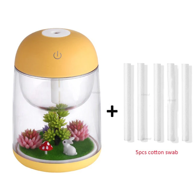 Mini LED Mist Forest Transparent Humidifier - Image 6