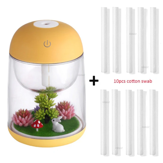 Mini LED Mist Forest Transparent Humidifier - Image 7