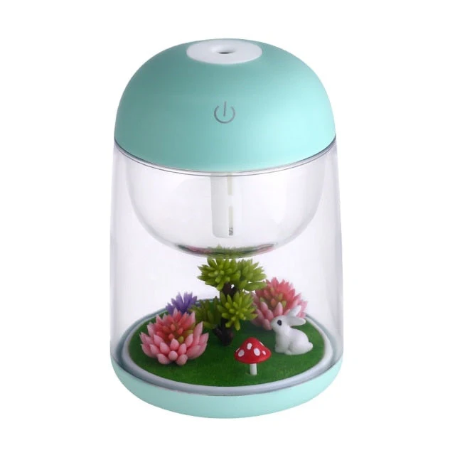 Mini LED Mist Forest Transparent Humidifier - Image 8
