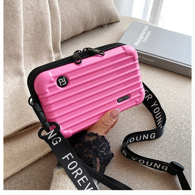 Mini Luggage Shape Women Purse - Image 4