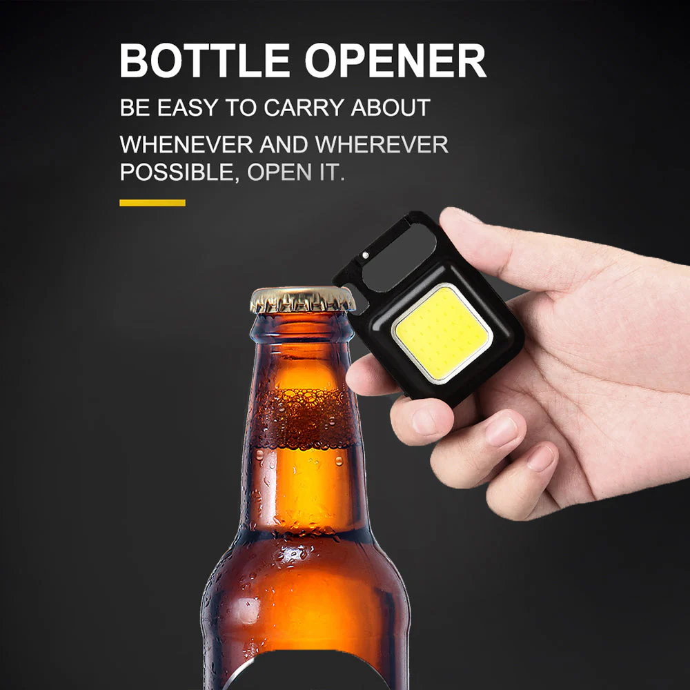 Mini Magnetic Pocket Keychain Flashlight - Image 8
