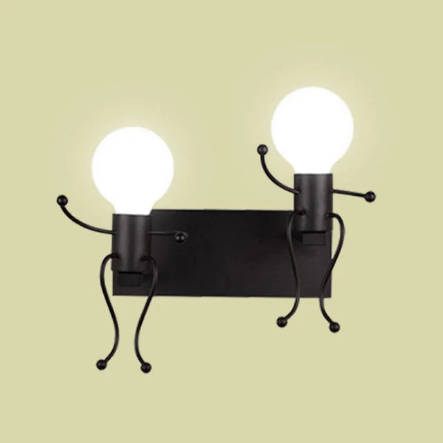 Mini Man Robot Art Wall Lamp - Image 8
