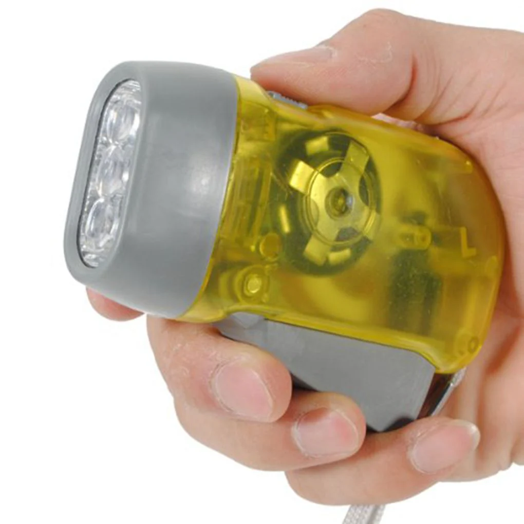 Mini Manual Dynamo Emergency Flashlight - Image 2